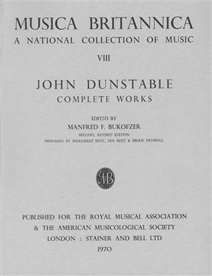 John Dunstable: Complete Works: Orchester