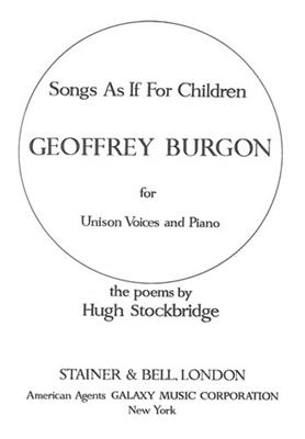 Songs As If For Children: Gemischter Chor mit Klavier/Orgel