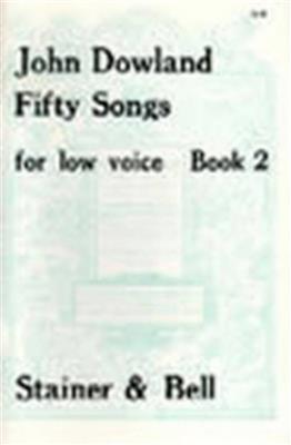 Fifty Songs Book 2 - For Low Voice: Gesang mit Klavier