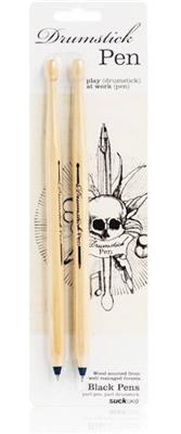 Drumstick Pen Black Ink Pair 1 Pack