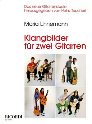 Maria Linnemann: Klangbilder für 2 Gitarren: Gitarre Solo