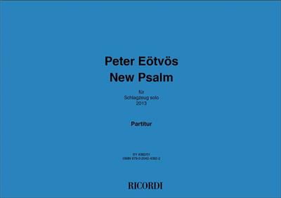 Péter Eötvös: New Psalm: Sonstige Percussion