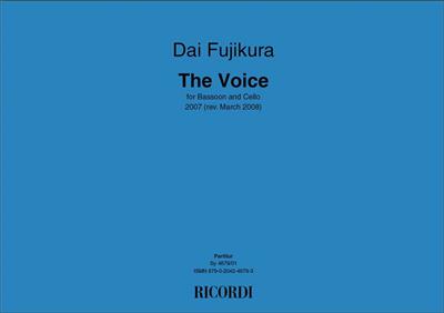 Dai Fujikura: The voice: Gemischtes Duett