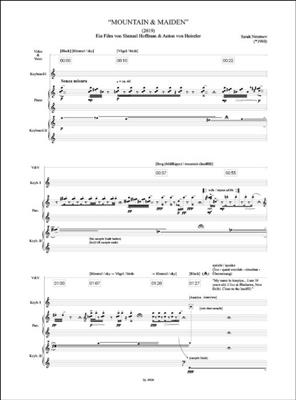 Sarah Nemtsov: Mountain & Maiden: Klavier, Gesang, Gitarre (Songbooks)