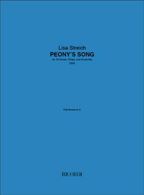 Lisa Streich: Peony's Song: Gemischter Chor mit Ensemble