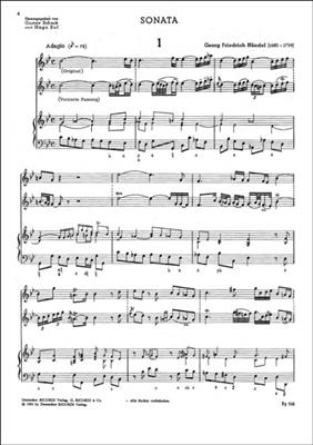 Georg Friedrich Händel: Sonate C-Moll: Oboe mit Begleitung