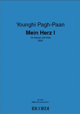 Younghi Pagh-Paan: Mein Herz I: Gesang mit sonstiger Begleitung