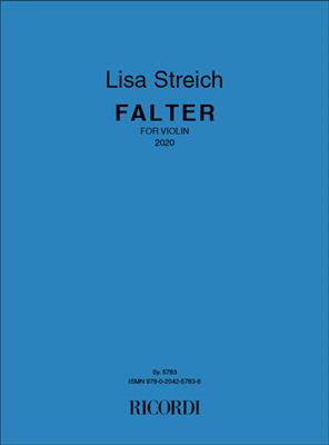 Lisa Streich: Falter: Violine Solo