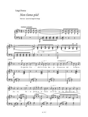 Ausgewählte italienische Lieder (High Voice): Gesang mit Klavier