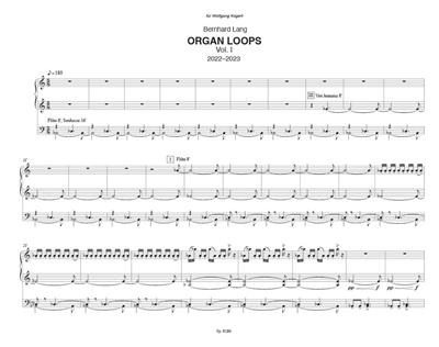 Bernhard Lang: Organ Loops: Orgel
