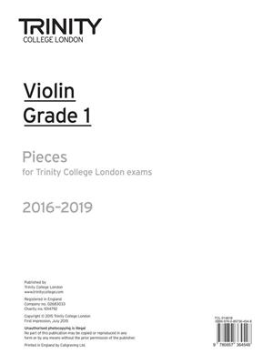 Violin Exam Pieces - Grade 1