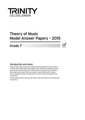 Theory Model Answer Papers - Grade 7