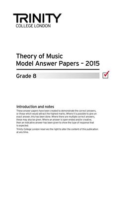 Theory Model Answer Papers - Grade 8