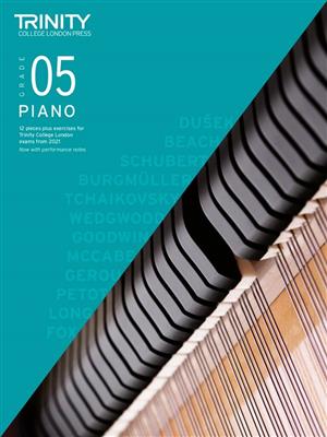 Piano Exam Pieces & Exercises from 2021 Grade 5