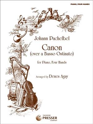 Johann Pachelbel: Canon (Agay): (Arr. Denes Agay): Klavier vierhändig