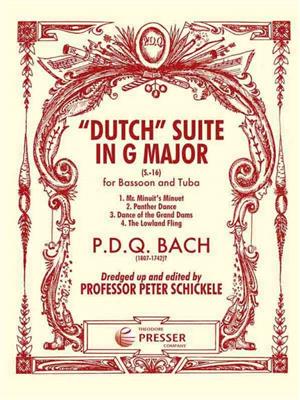 P.D.Q. Bach: Dutch Suite In G Major: Bläserensemble