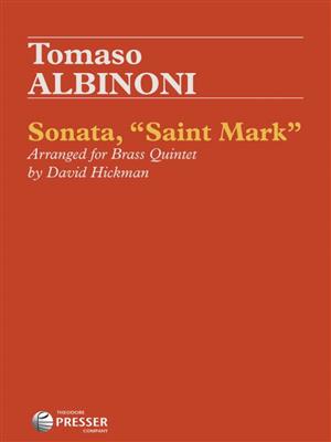Tomaso Albinoni: Sonata Saint Mark: (Arr. David Hickman): Blechbläser Ensemble