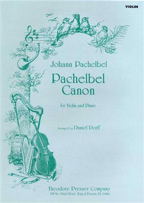 Johann Pachelbel: Pachelbel Canon: (Arr. Daniel Dorff): Violine mit Begleitung