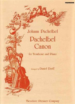 Johann Pachelbel: Pachelbel Canon: (Arr. Daniel Dorff): Posaune mit Begleitung
