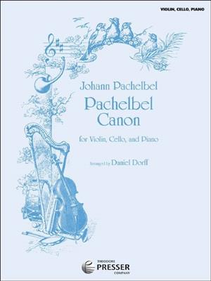 Johann Pachelbel: Canon D: (Arr. Daniel Dorff): Klaviertrio