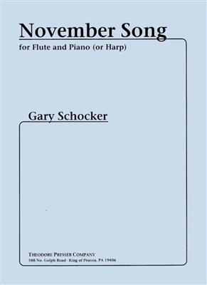 Gary Schocker: November Song: Flöte mit Begleitung