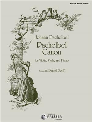 Johann Pachelbel: Pachelbel Canon: (Arr. Daniel Dorff): Klaviertrio