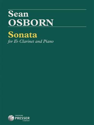 Sean Osborn: Sonata For Eb Clarinet and Piano: Klarinette mit Begleitung