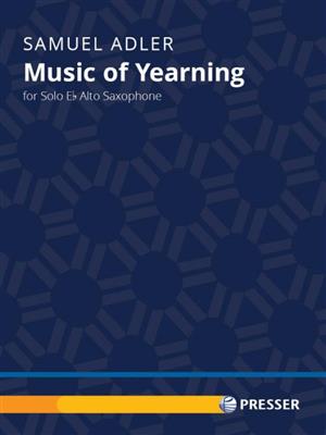 Samuel Adler: Music of Yearning: Altsaxophon