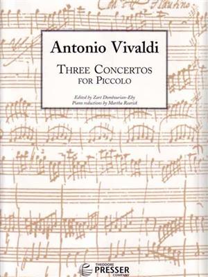 Antonio Vivaldi: Three Concertos for Piccolo: Piccoloflöte