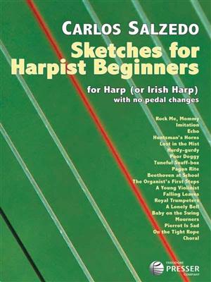 Carlos Salzedo: Sketches for Harpist Beginners: Harfe Solo