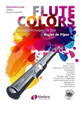 Rogier de Pijper: Flute Colors: Flöte Solo