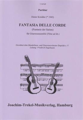 Dieter Kreidler: Fantasia Delle Corde: Gitarren Ensemble