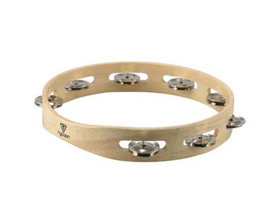 Tycoon: Single Row Wooden Tambourine