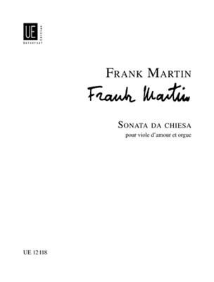 F. Martin: Sonata Da Chiesa, Vla D'Am. E Org.: Viola mit Begleitung