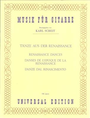 Tänze aus der Renaissance: (Arr. Karl Scheit): Gitarre Solo