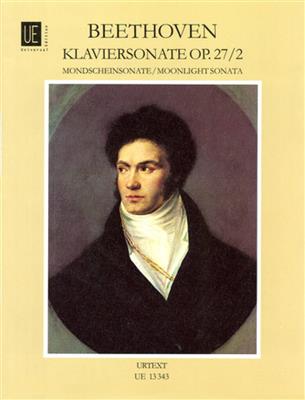 Ludwig van Beethoven: Mondscheinsonate 14 Cis Opus 27/2: (Arr. Heinrich Schenker): Klavier Solo