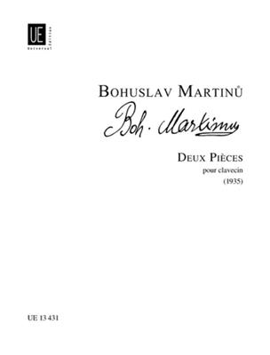 Bohuslav Martinu: 2 Pièces: Cembalo