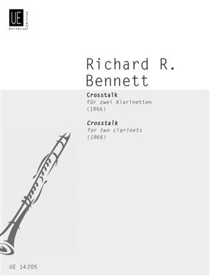 Richard Rodney Bennett: Crosstalk: Klarinette Duett