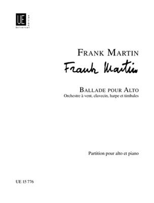 Frank Martin: Ballade: Viola mit Begleitung