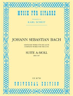 Johann Sebastian Bach: Suite A Bwv997 (Luit): (Arr. Karl Scheit): Gitarre Solo