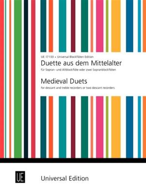 Medieval Duets: (Arr. Graham Coles): Blockflöte Duett