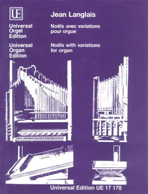 Jean Langlais: Noel Avec Variations Org.: Orgel