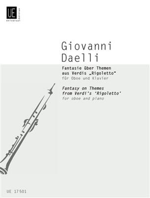 Giovanni Daelli: Fantasie über Themen aus Verdis Rigoletto: Oboe mit Begleitung