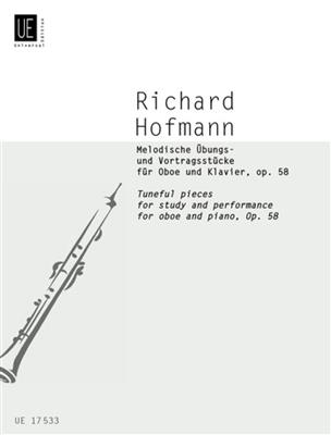 Richard Hofmann: Melodische Übungs- und Vortragsstücke: Oboe mit Begleitung