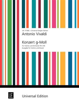 Antonio Vivaldi: Concerto Sol Min.: Violine mit Begleitung