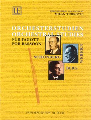 Alban Berg: Orchesterstudien: Schönberg - Berg - Webern: Fagott Solo