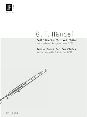 Georg Friedrich Händel: 12 Duetten ( Journal La Flute ): Flöte Duett