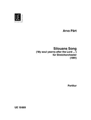Arvo Pärt: Silouan's Song: Streichorchester