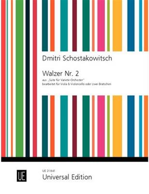 Dimitri Shostakovich: Walzer Nr. 2: (Arr. David Brooker): Viola Duett