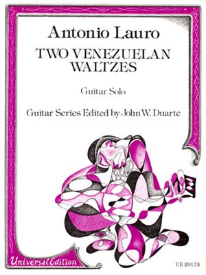 Antonio Lauro: 2 Venezuelan Waltzes: (Arr. John William Duarte): Gitarre Solo
